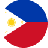 round philippines flag